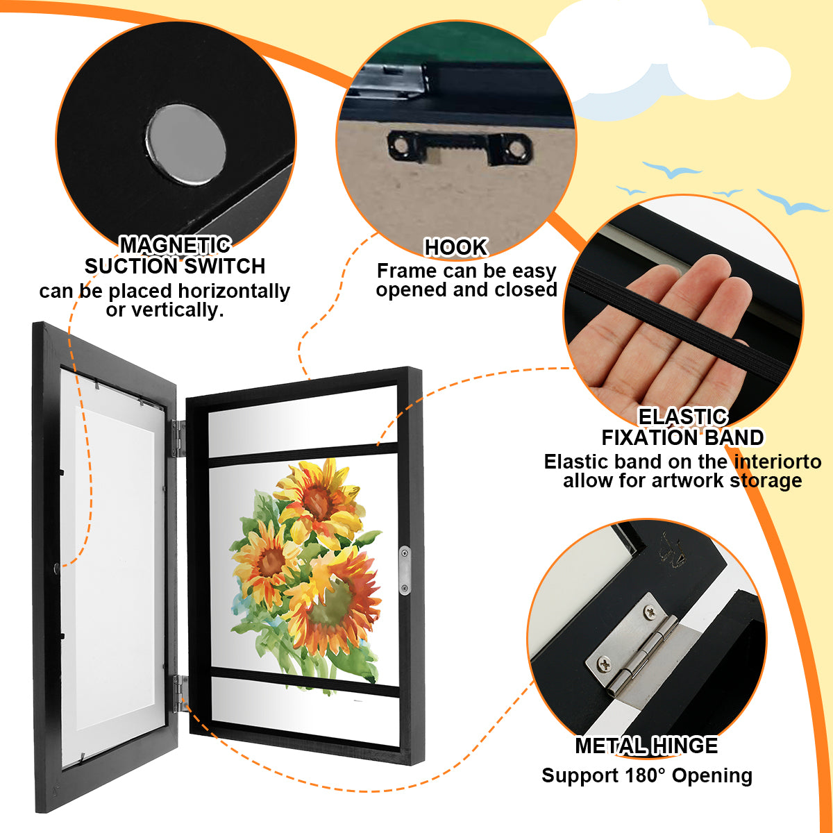 Children's Changeable Art Photo Frame