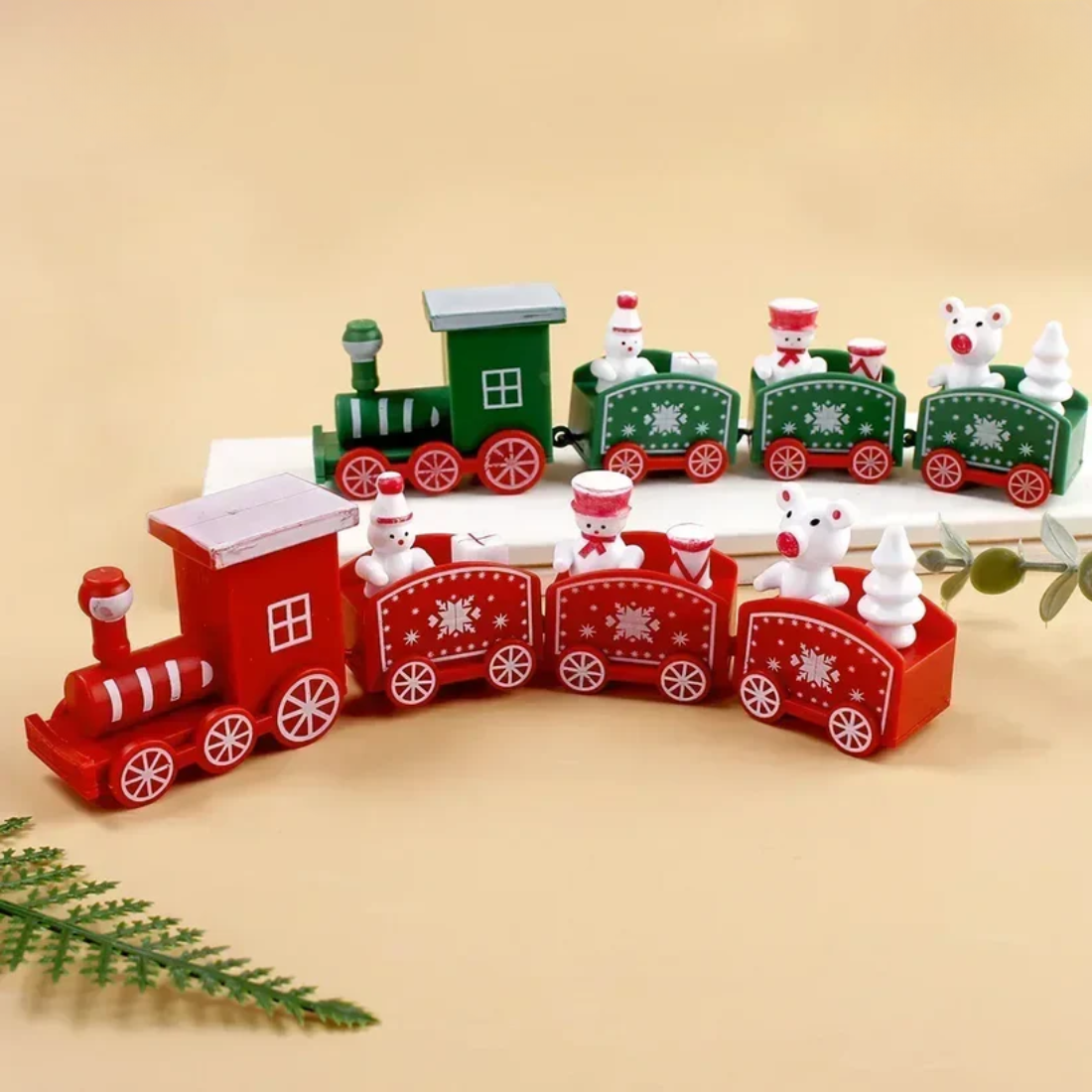 Plastic Christmas Train