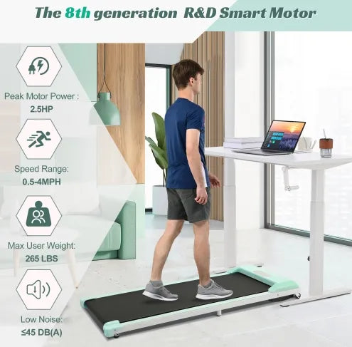 2 In 1 Under Desk Walking Pad