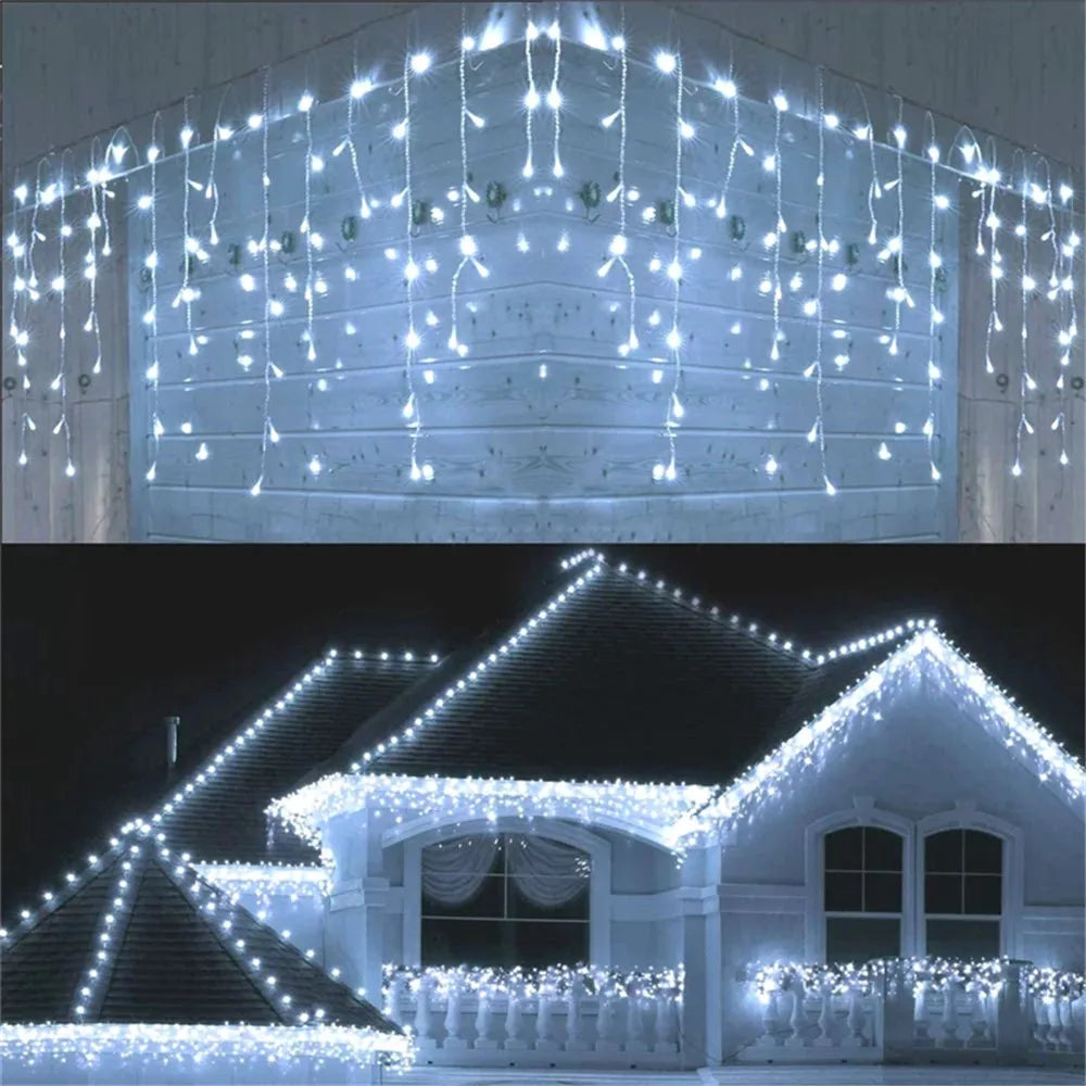 Waterfall Christmas Lights