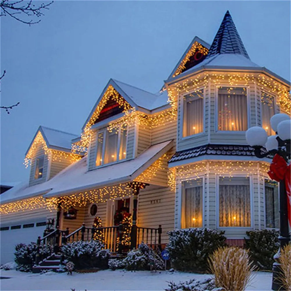 Waterfall Christmas Lights