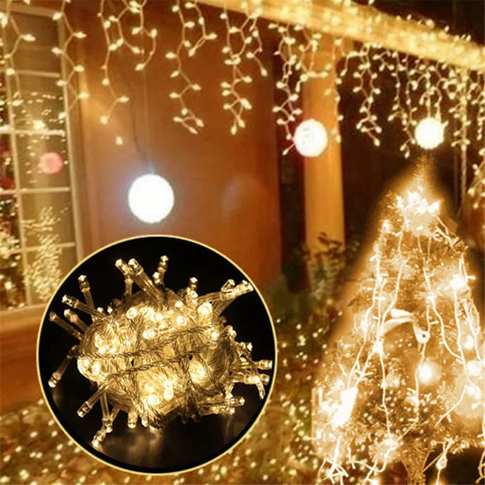 Waterfall Christmas Lights