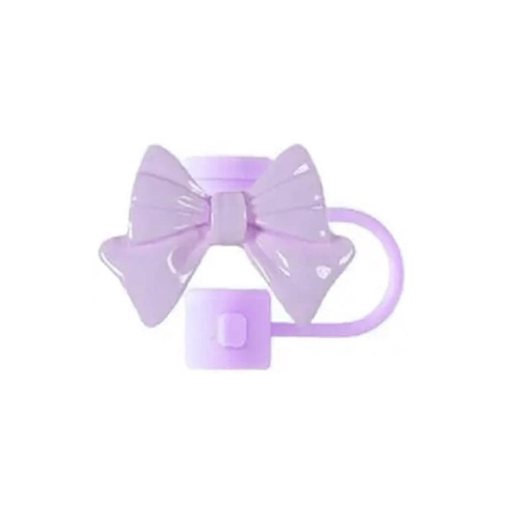 Bow & Halloween- themed Straw Covers Caps for Stanley Cups