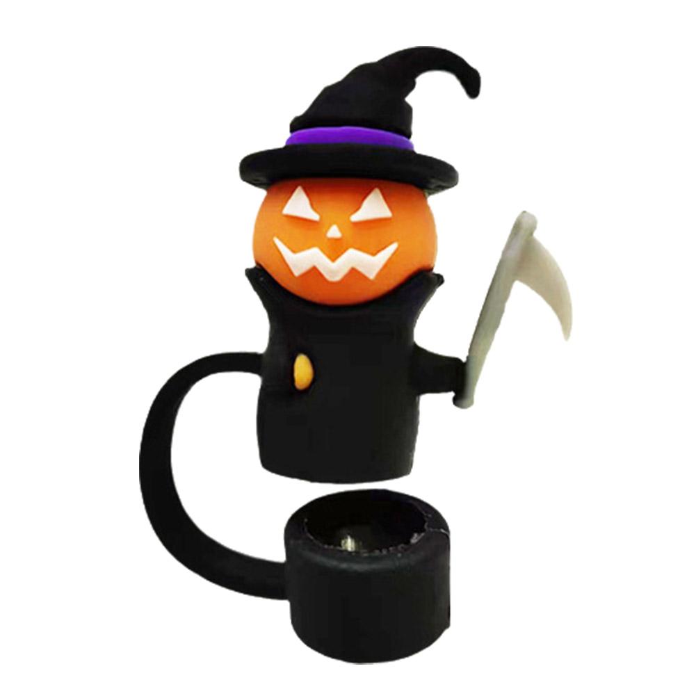 Bow & Halloween- themed Straw Covers Caps for Stanley Cups