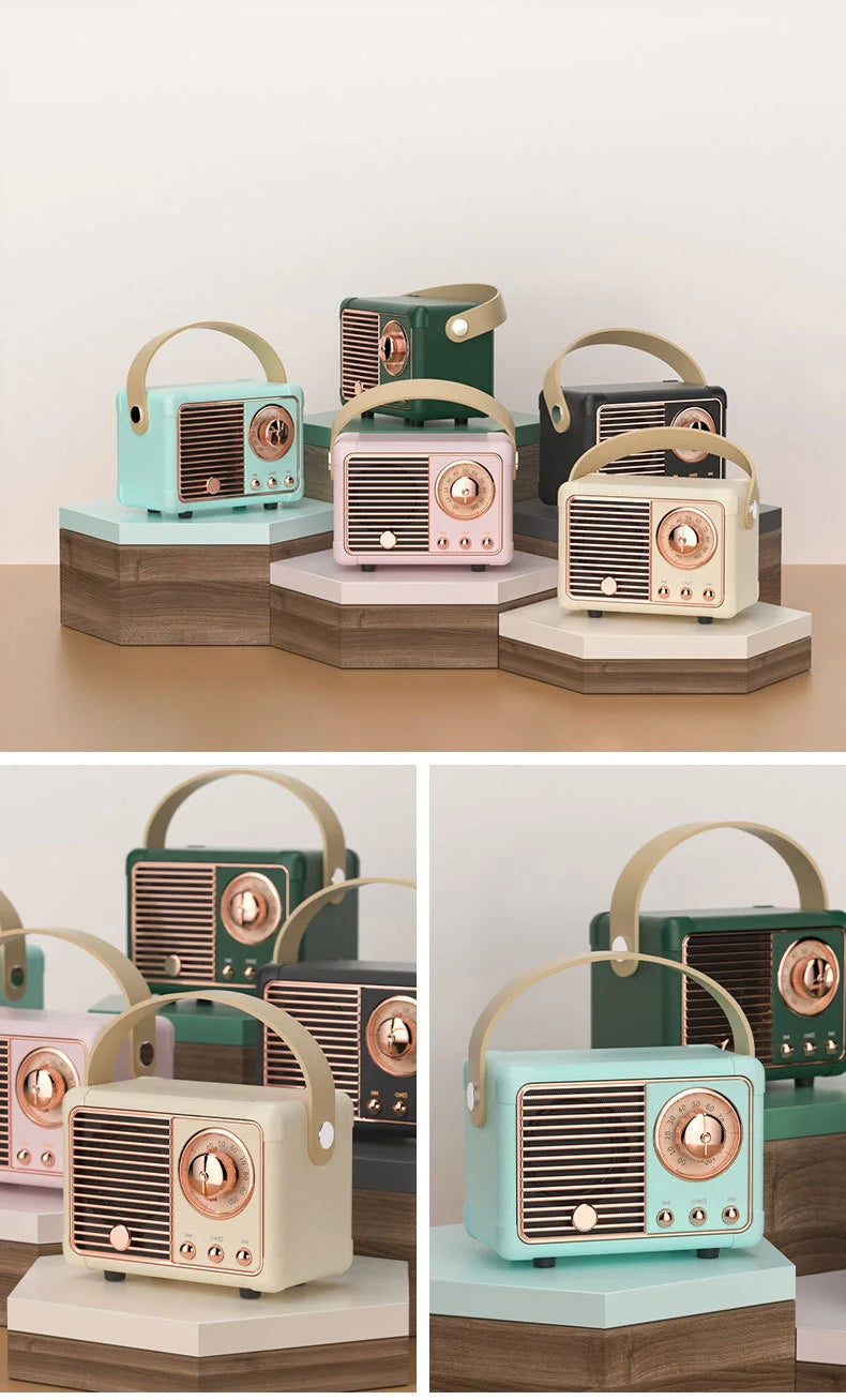 Retro Bluetooth Mini Speaker