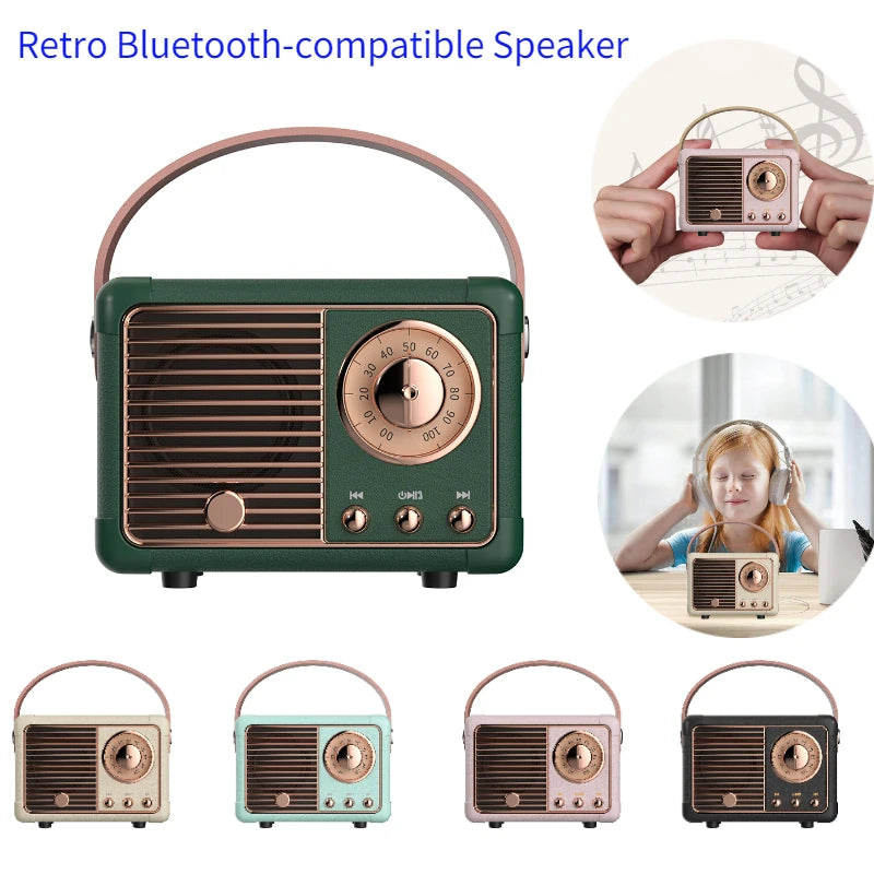 Retro Bluetooth Mini Speaker