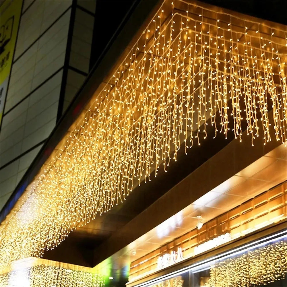 Waterfall Christmas Lights