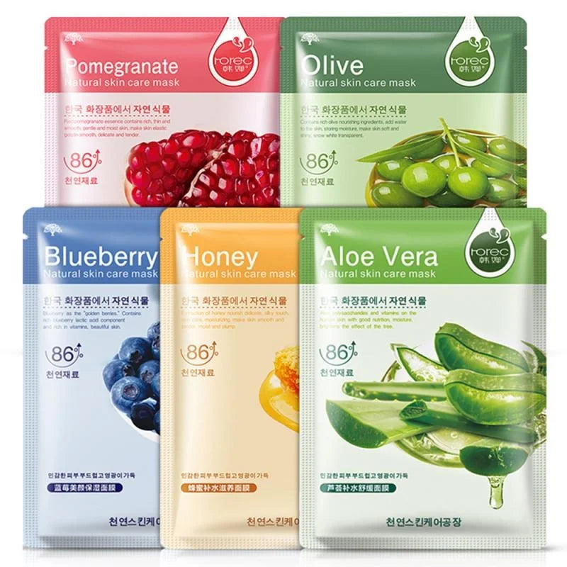 Natural Fruit Plant Facial Mask