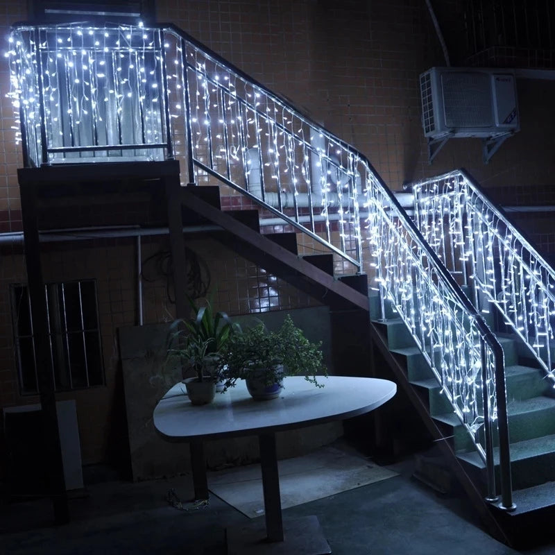 Waterfall Christmas Lights