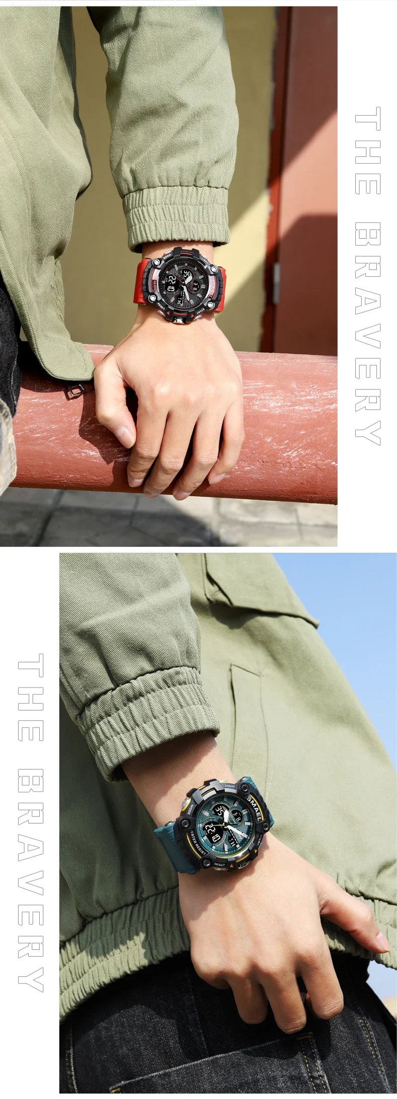 SMAEL Tactical Sports Watch