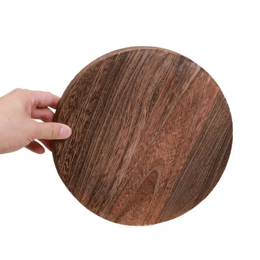 Round Wooden Tray