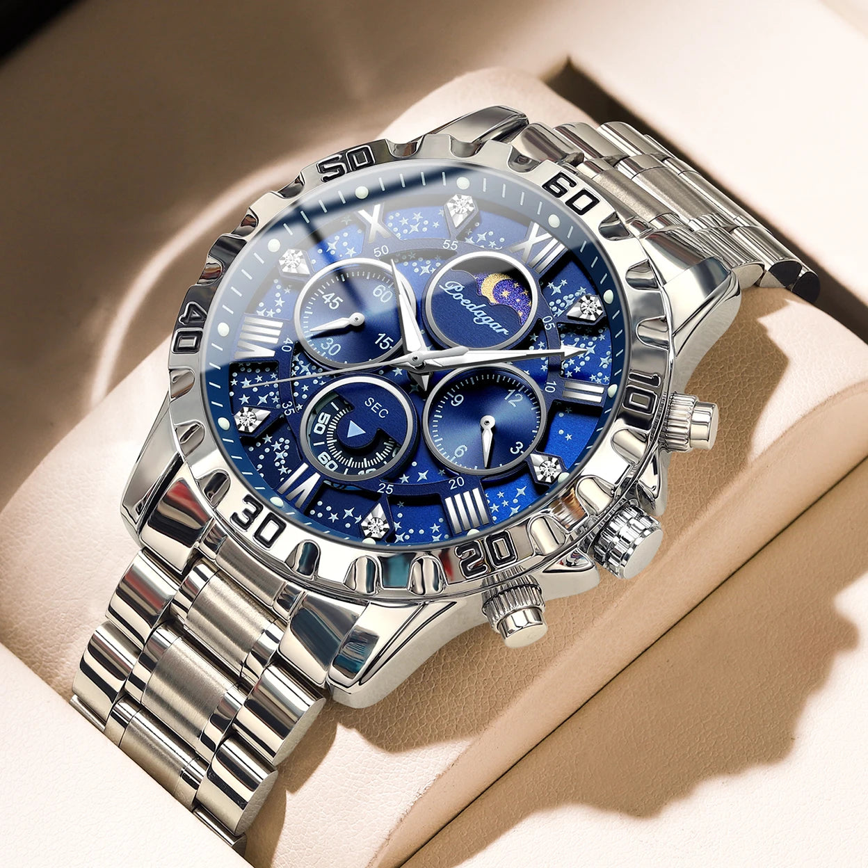 Sapphire Crystal Dial Men's Sport Watch