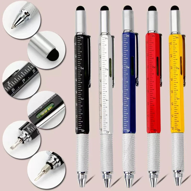 7 in1 Multifunction Ballpoint Pen With Tools