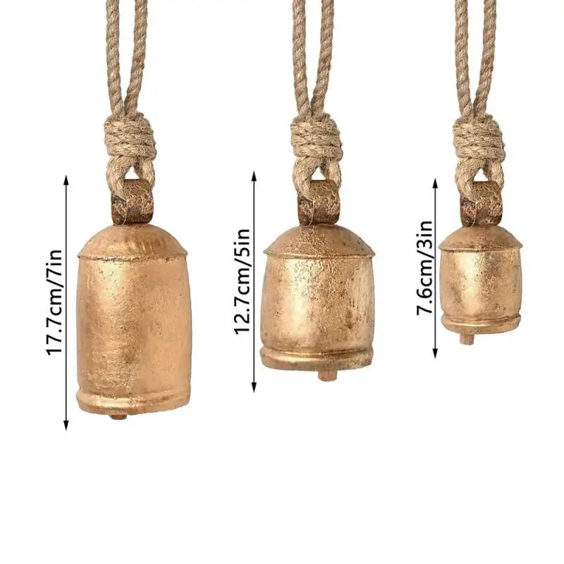 Rustic Harmony Brass Bells
