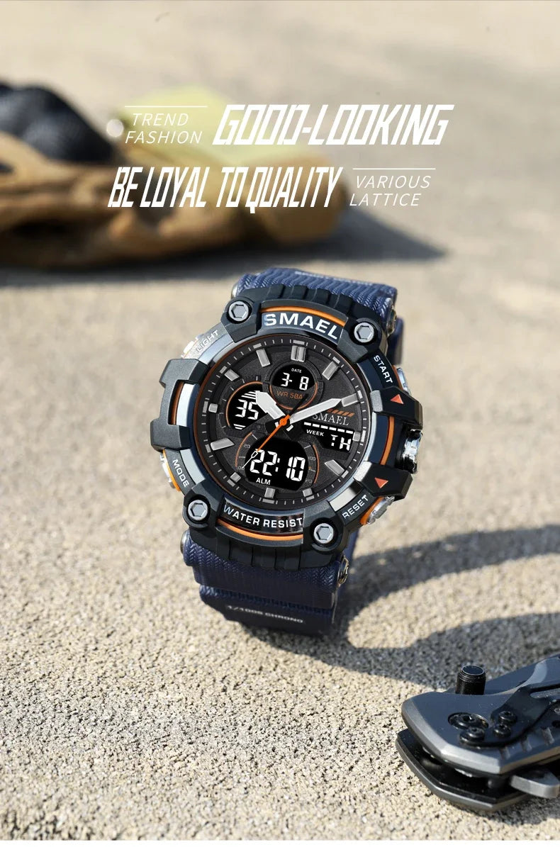 SMAEL Tactical Sports Watch
