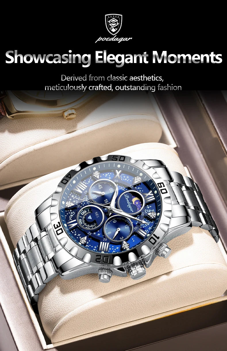 Sapphire Crystal Dial Men's Sport Watch