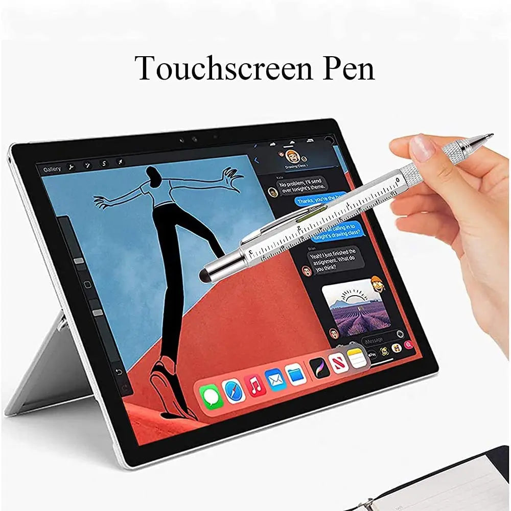7 in1 Multifunction Ballpoint Pen With Tools