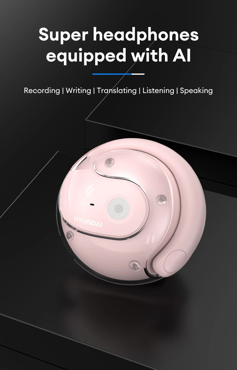 HYUNDAI AI Powered Bluetooth Language Translating Earphones