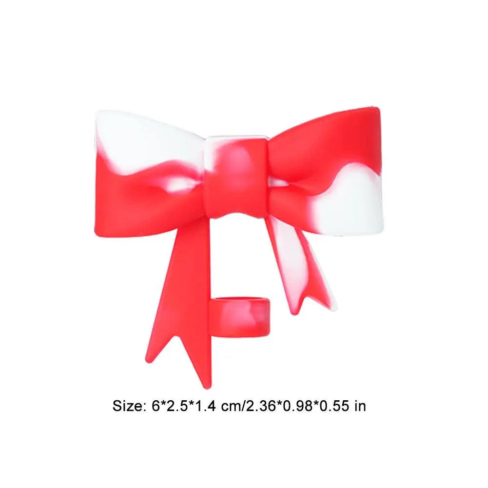 Bow & Halloween- themed Straw Covers Caps for Stanley Cups
