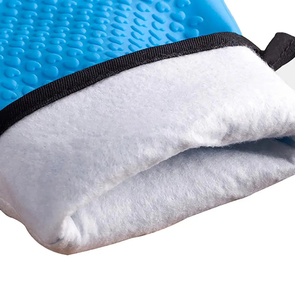 Silicone Heat-Resistant Baking Gloves for Kitchen or BBQ