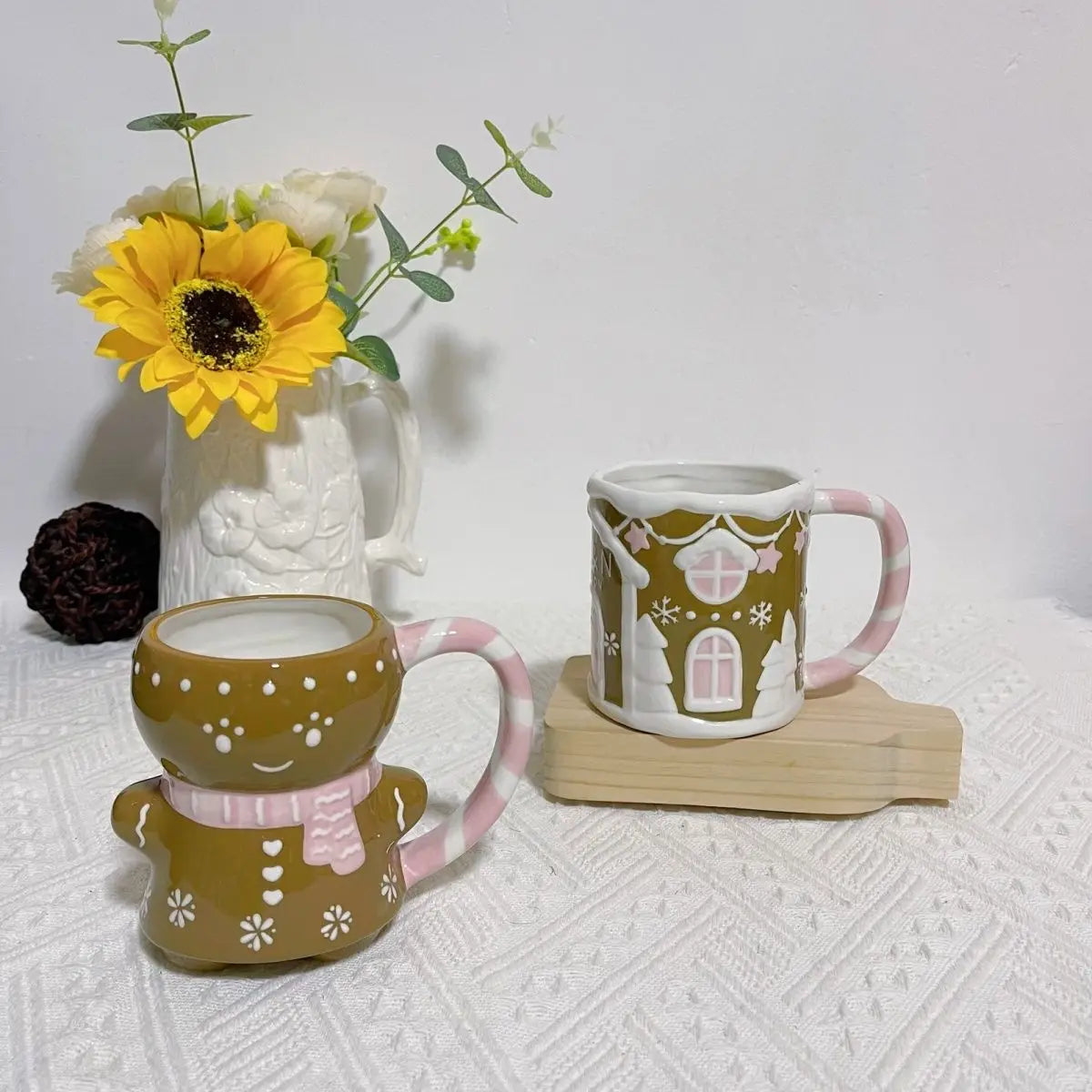 Gingerbread Man Christmas Mug