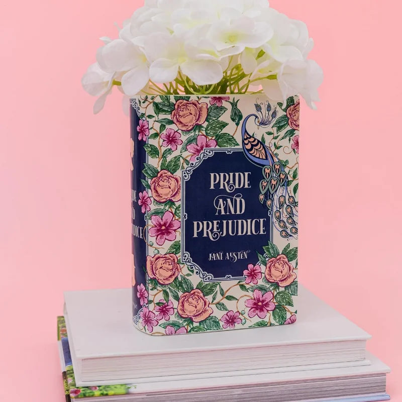 Pride and Prejudice or The Great Gatsby Book Vase