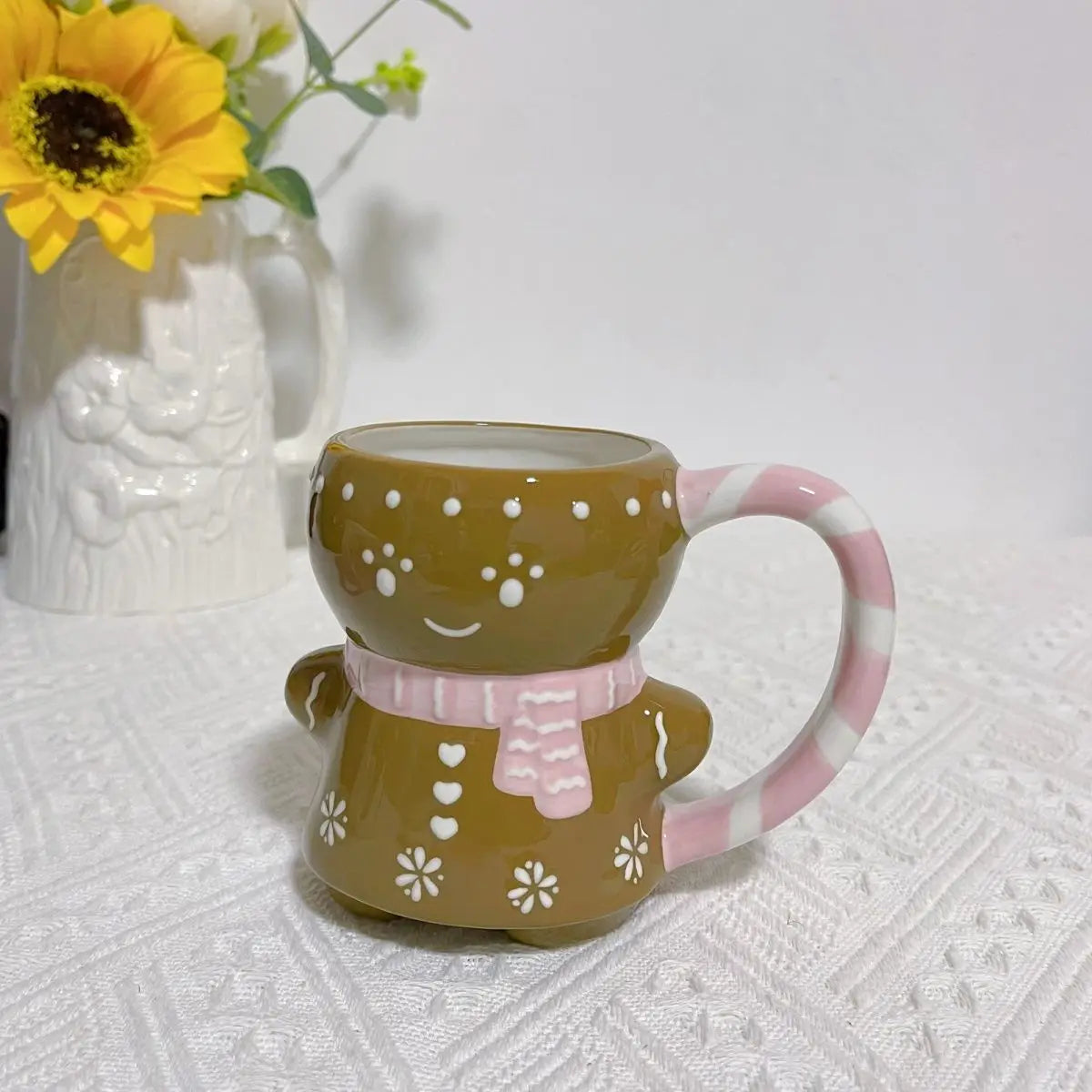 Gingerbread Man Christmas Mug