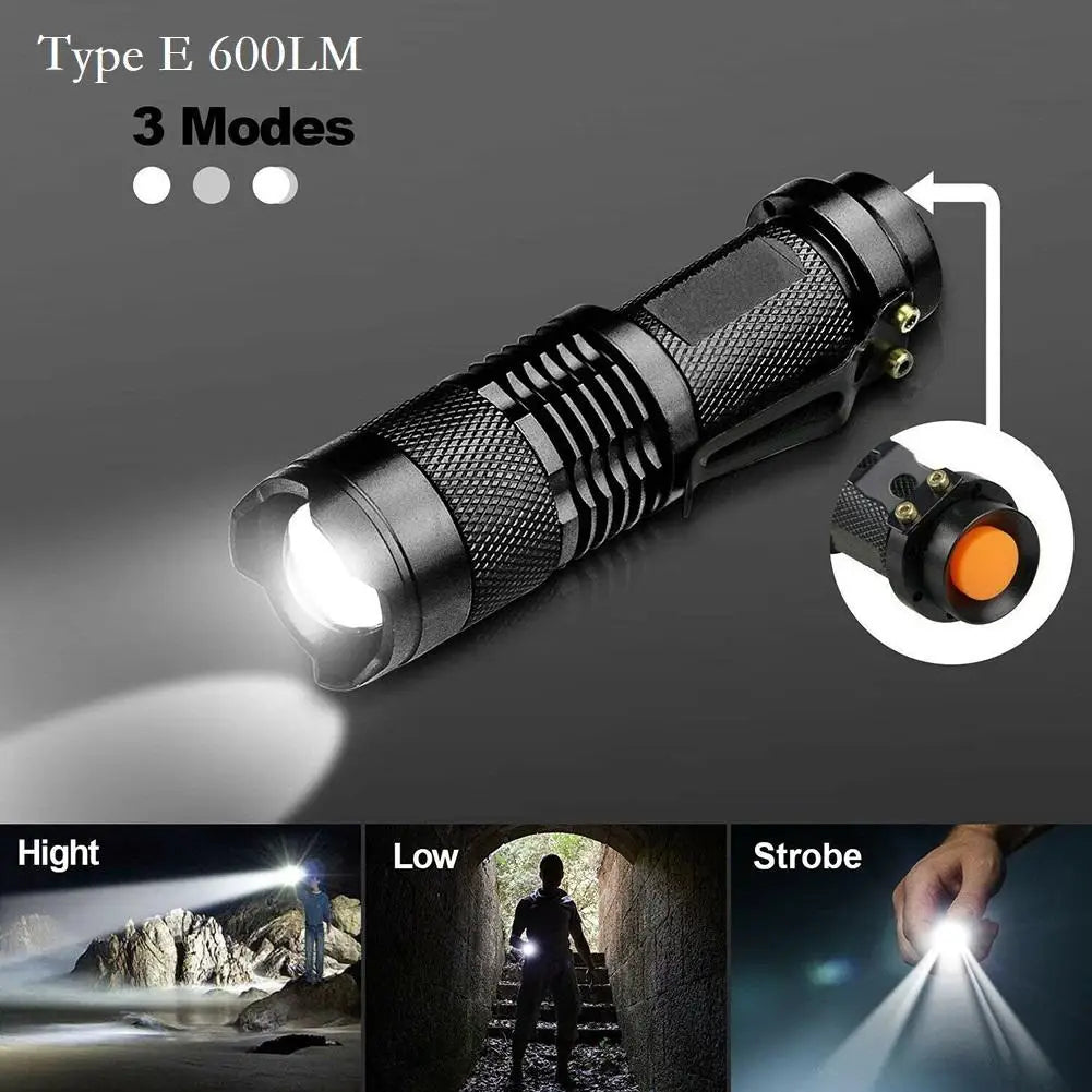 Waterproof Tactical Flashlight