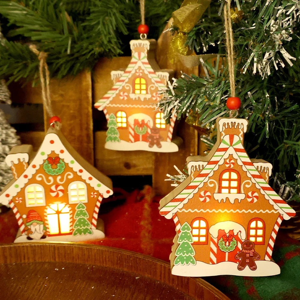Gingerbread House Hanging Ornament