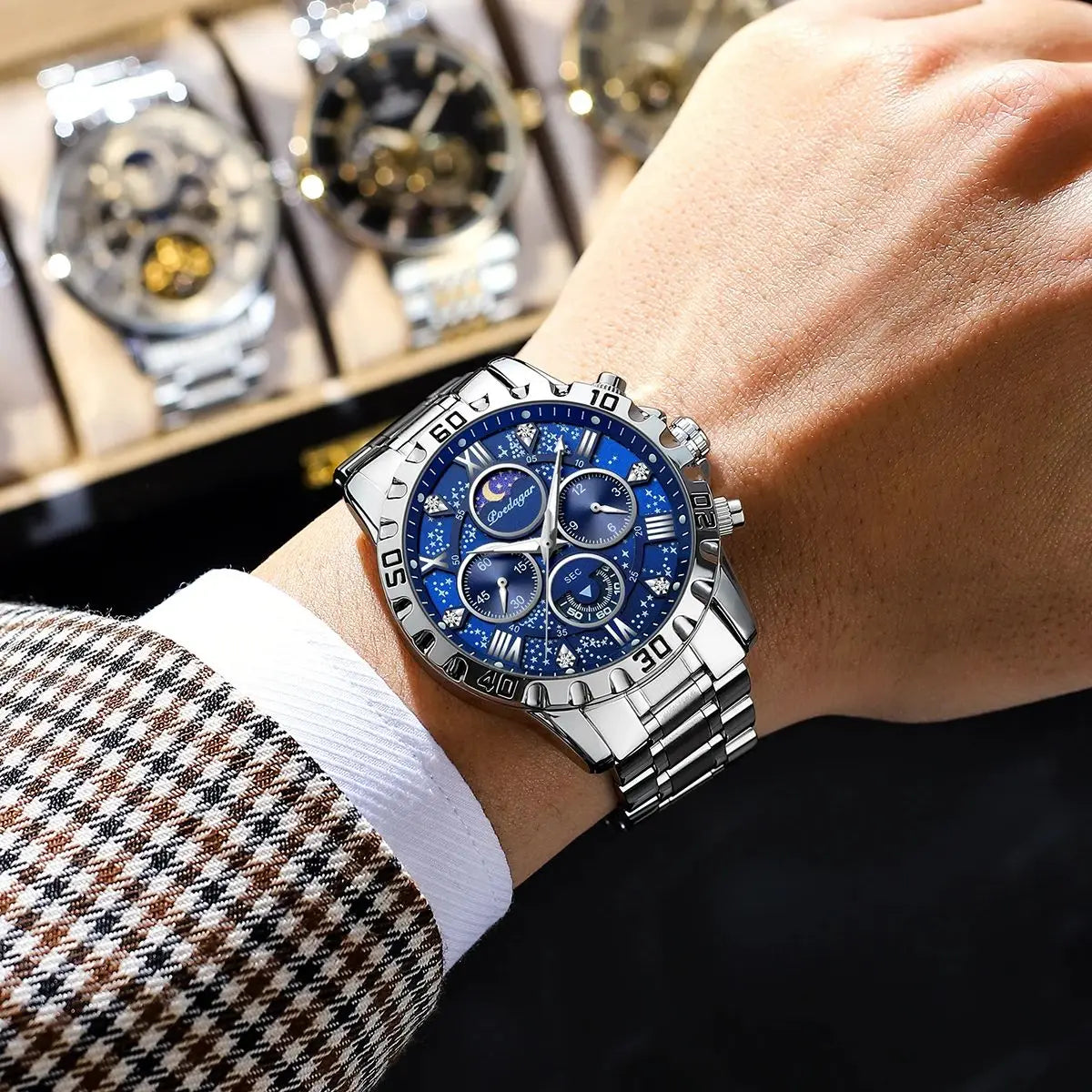 Sapphire Crystal Dial Men's Sport Watch