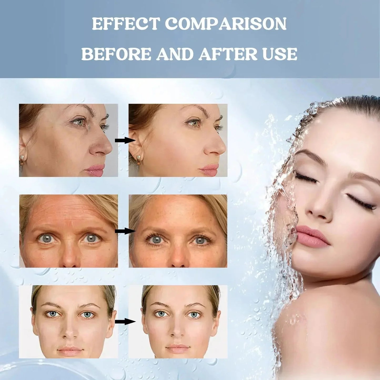 A+⭐⭐⭐⭐⭐ Viral Korean Skincare Collagen Infused Anti Wrinkle Facial Mask ⭐⭐⭐⭐⭐