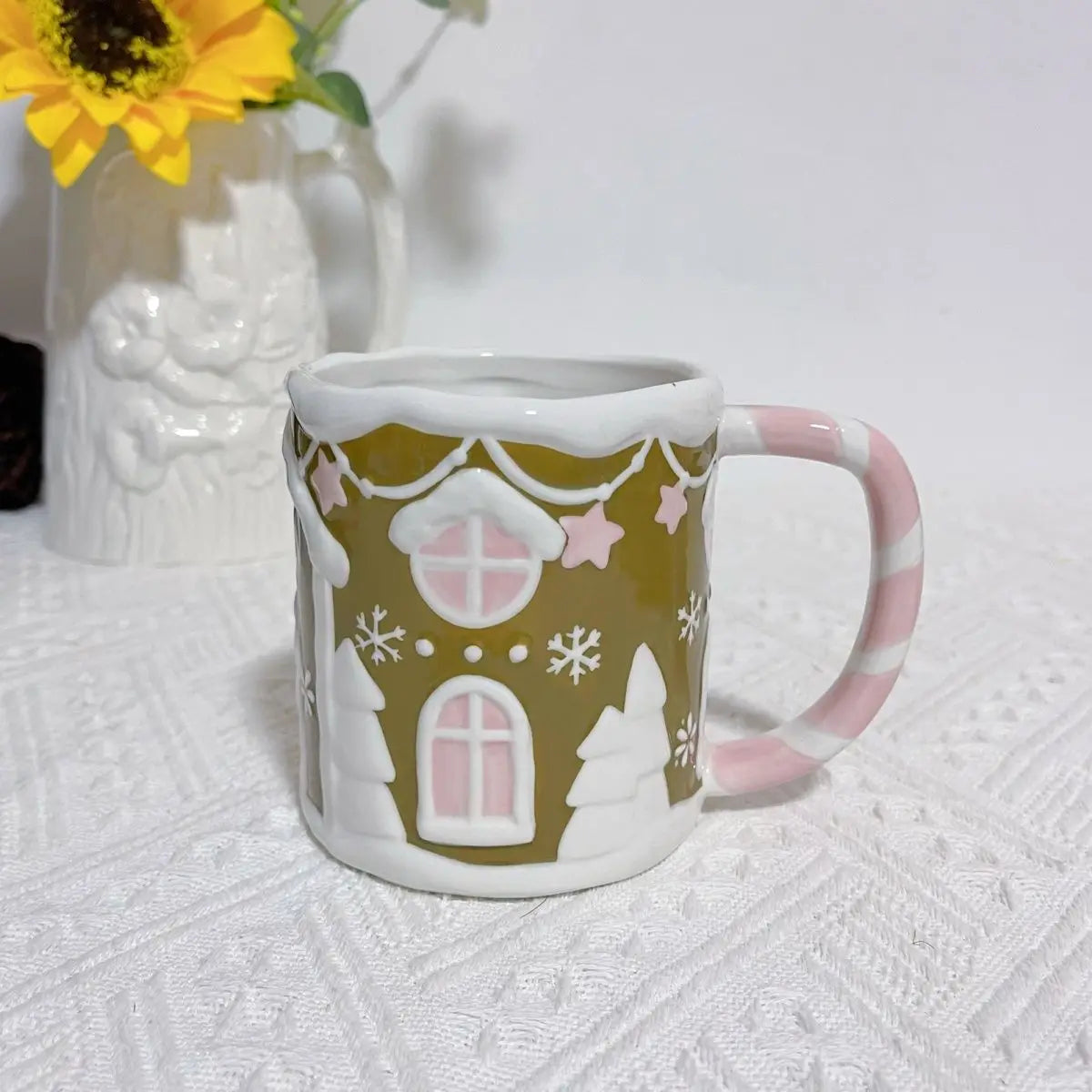 Gingerbread Man Christmas Mug