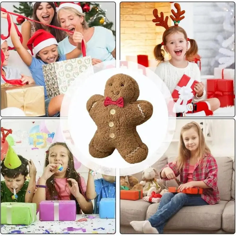 Gingerbread Man or Woman Plush Pillow