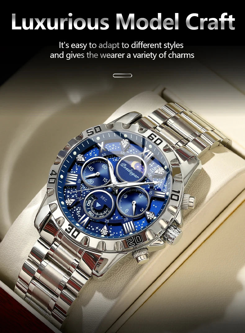 Sapphire Crystal Dial Men's Sport Watch