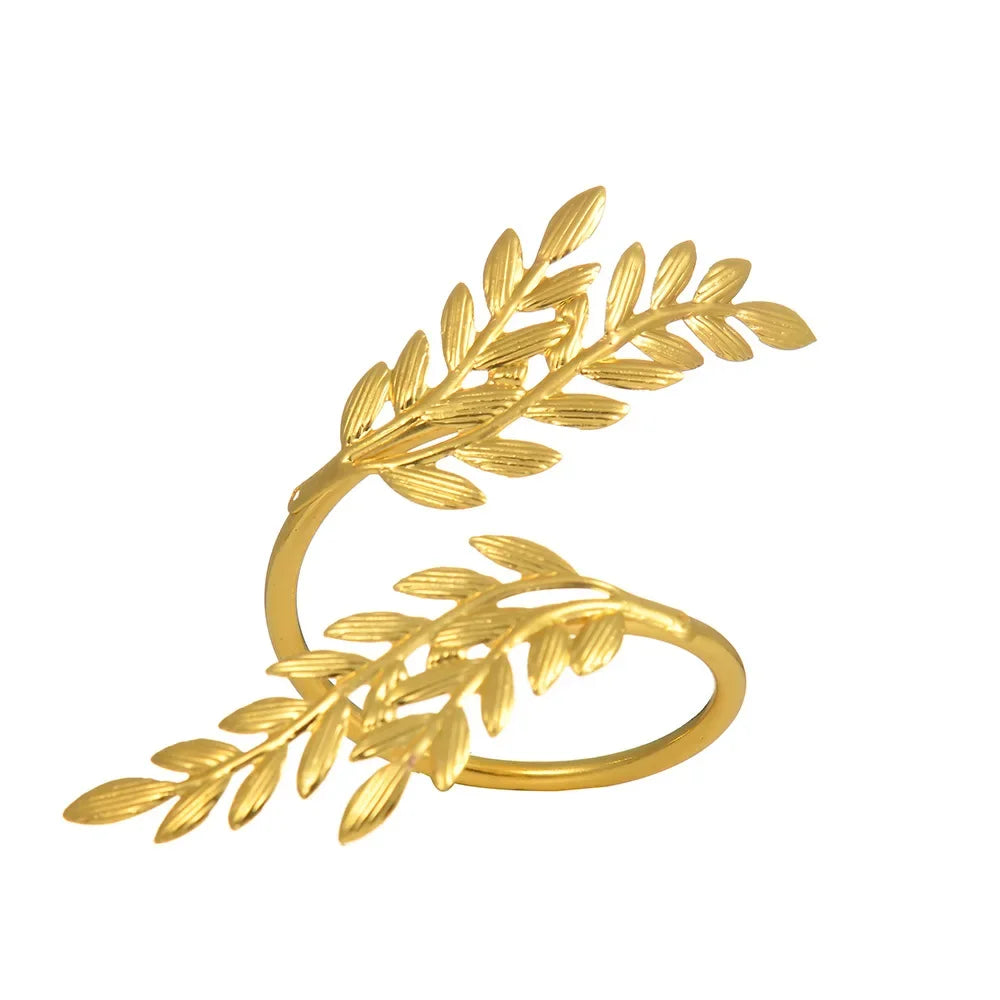 Napkin Rings- Gold Leaf