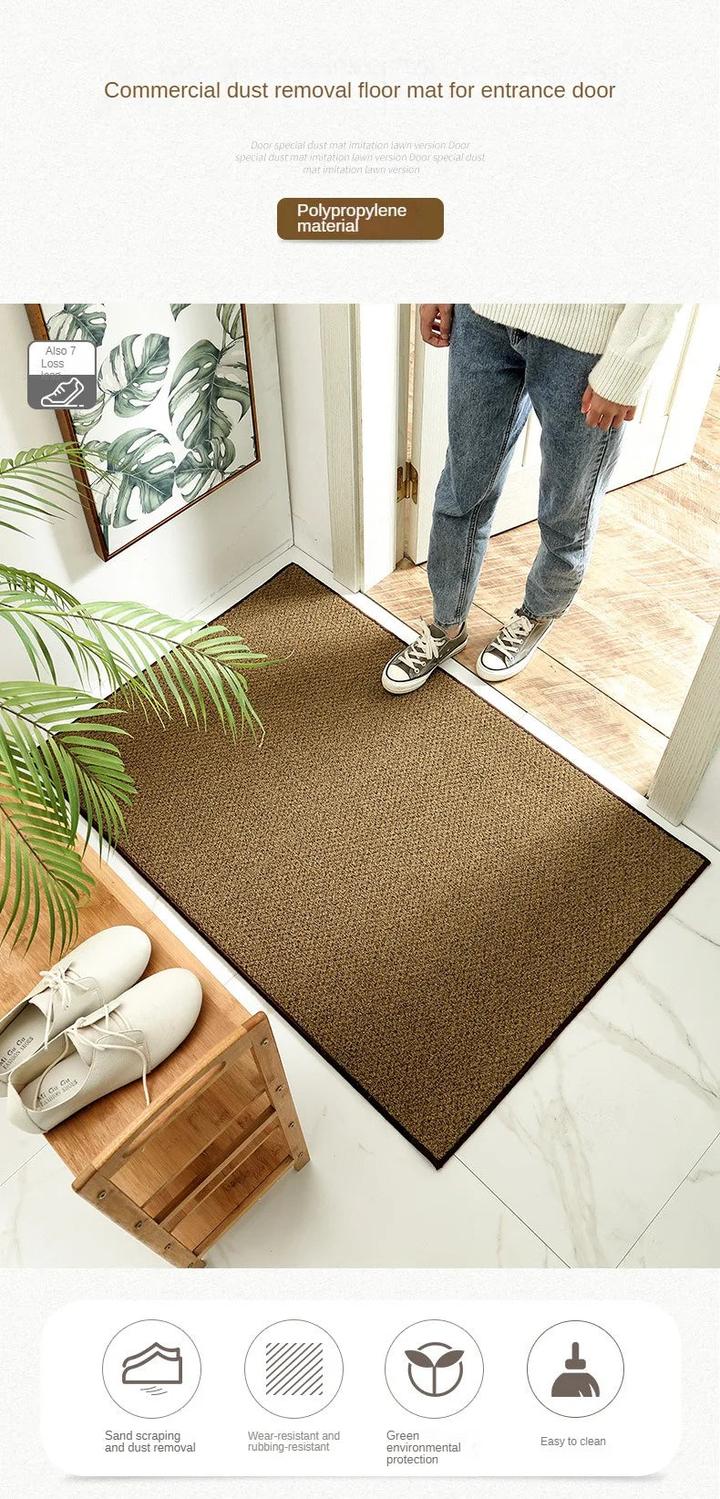 Polypropylene Fiber Door Mat