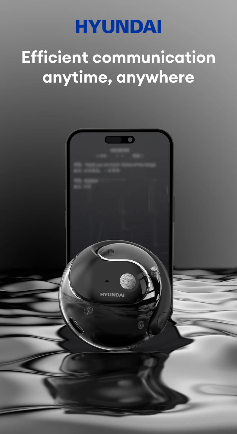 HYUNDAI AI Powered Bluetooth Language Translating Earphones