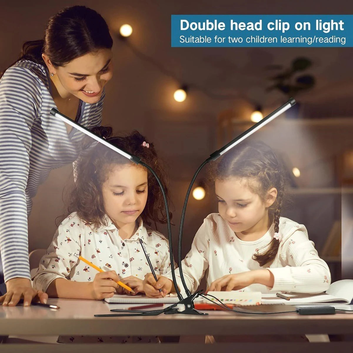 For the Office- 10W LED Desk Lamp with Clamp