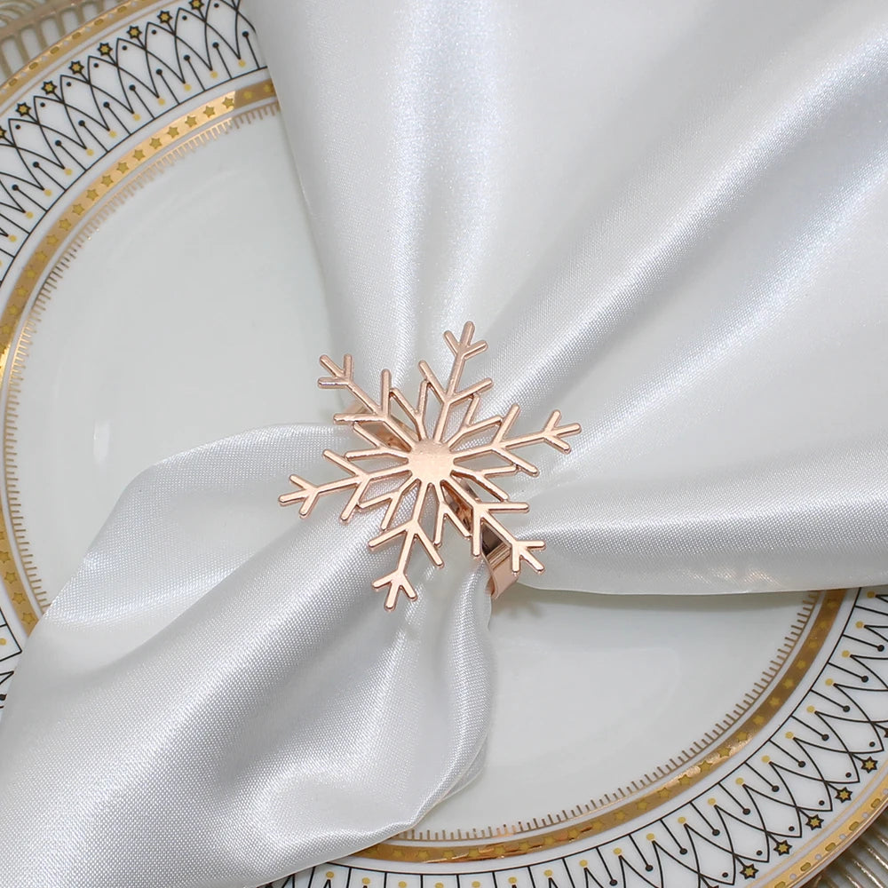Napkin Rings- Snowflake (20Pcs)