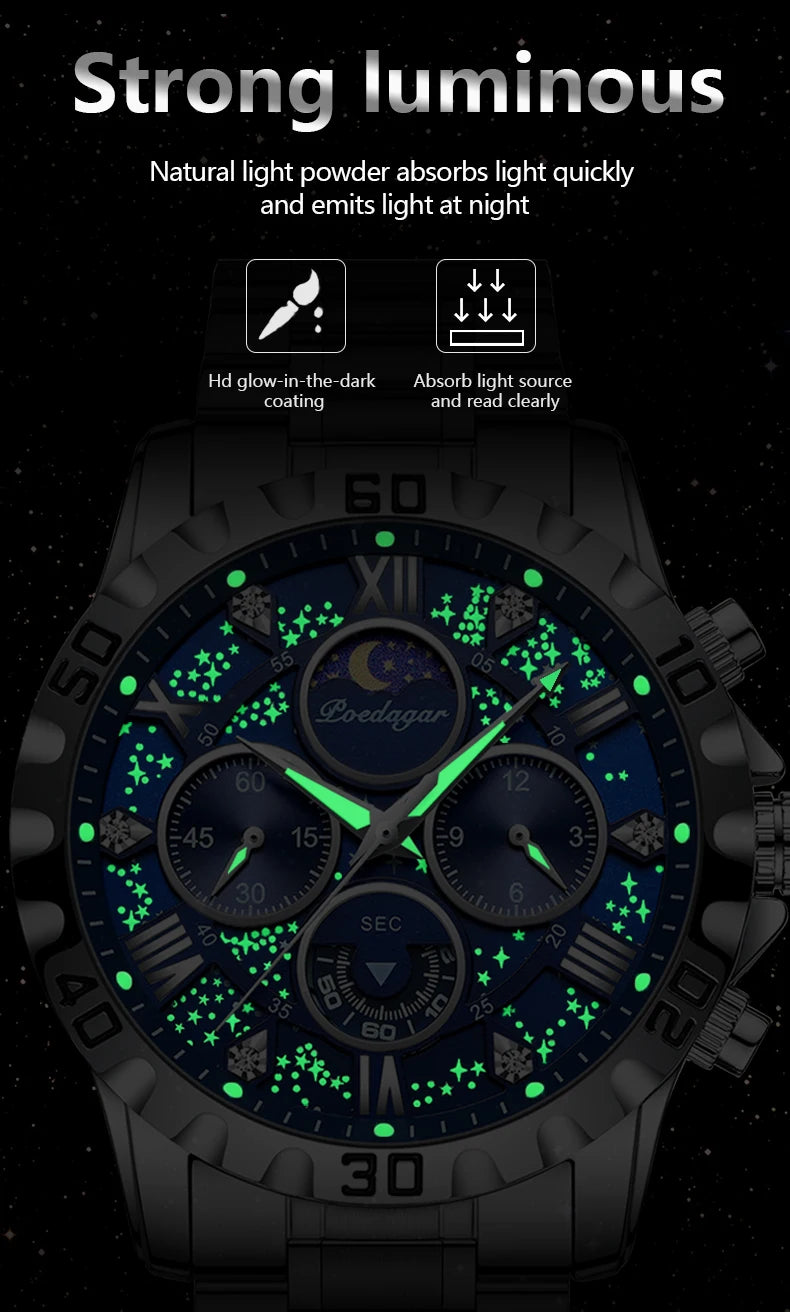 Sapphire Crystal Dial Men's Sport Watch