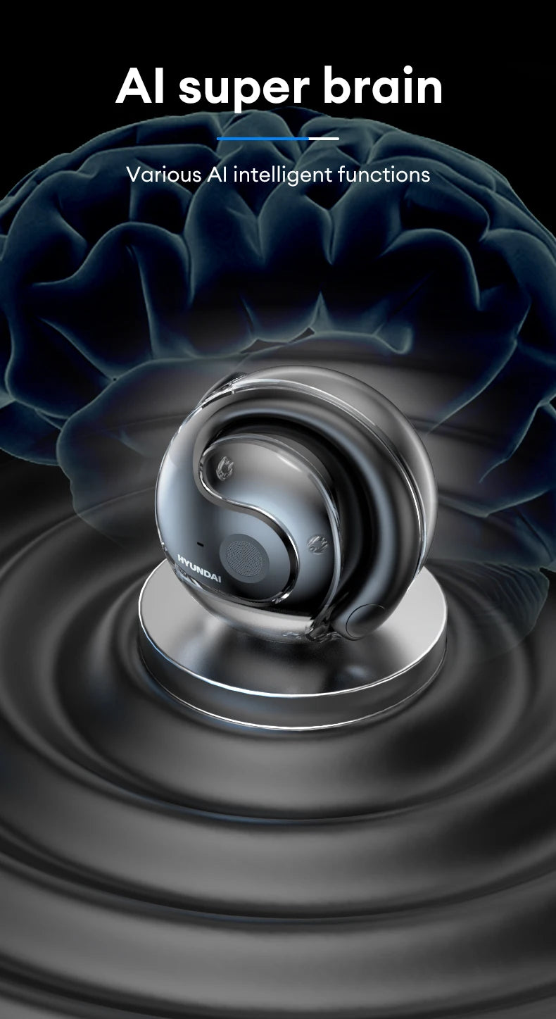 HYUNDAI AI Powered Bluetooth Language Translating Earphones