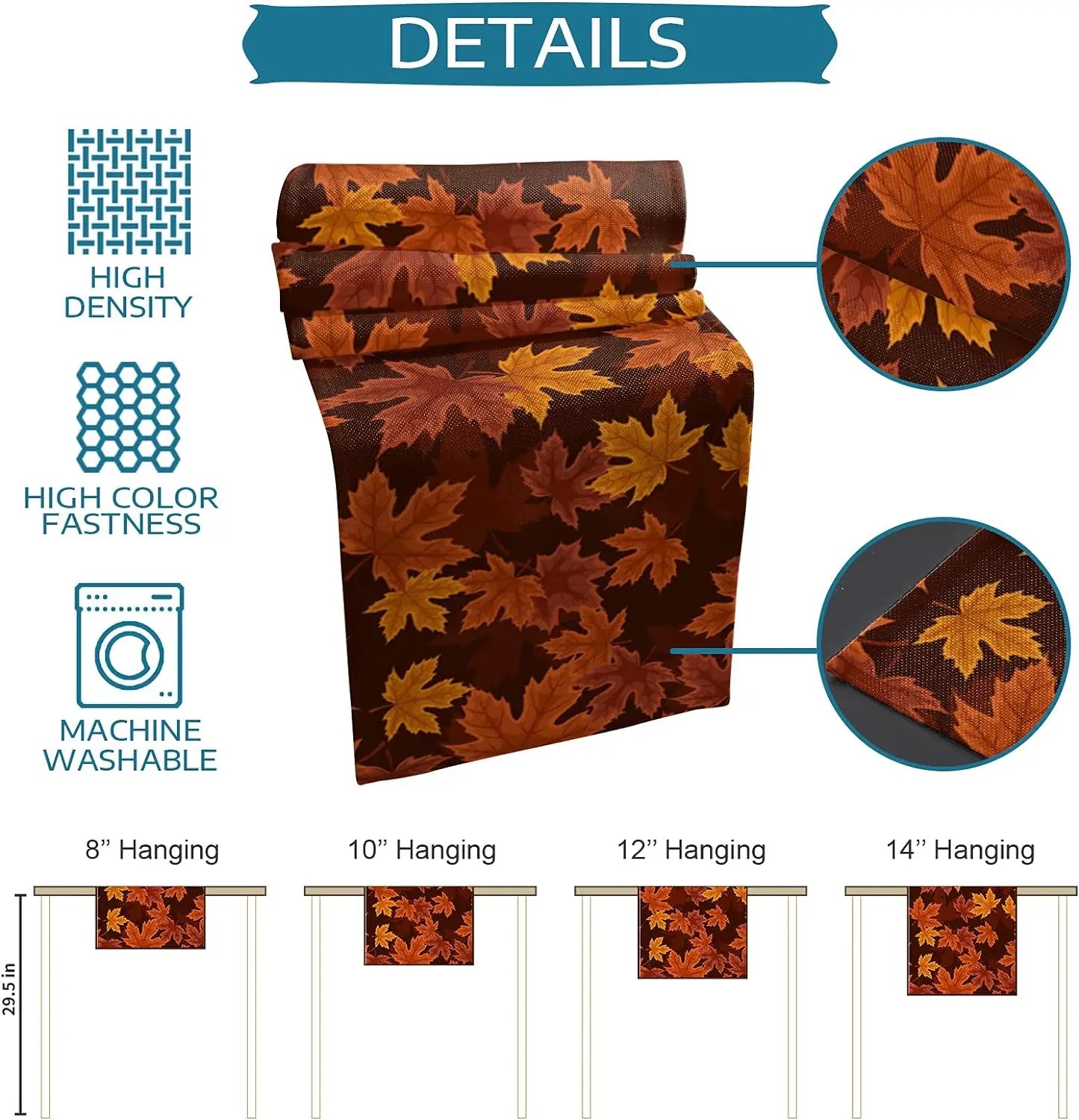 Table Runner- Maple Leaf