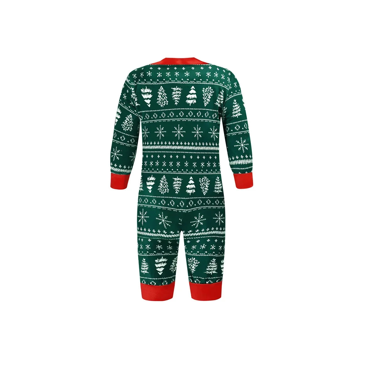 Festive Allover Print Family Christmas Pajama Set