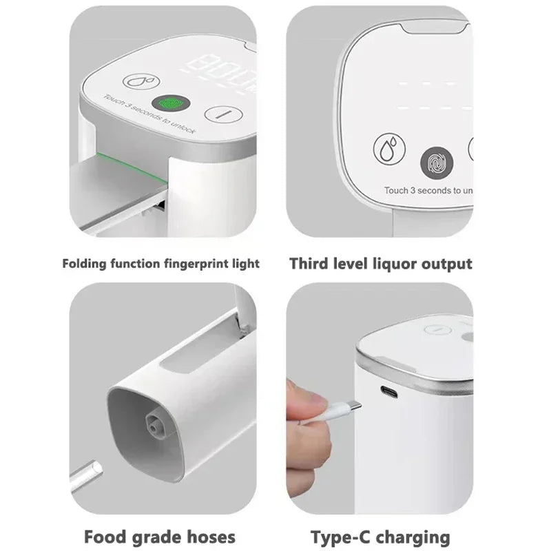Smart Quantitative Alcohol Dispenser