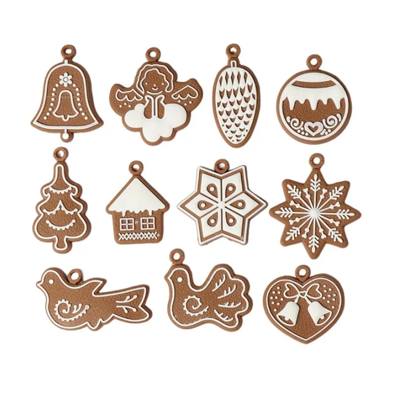 Gingerbread Man Christmas Tree Ornaments