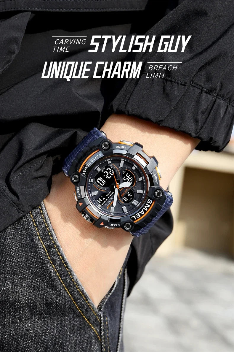 SMAEL Tactical Sports Watch