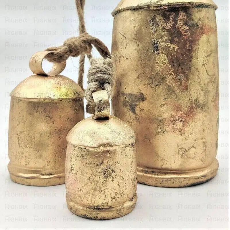 Rustic Harmony Brass Bells
