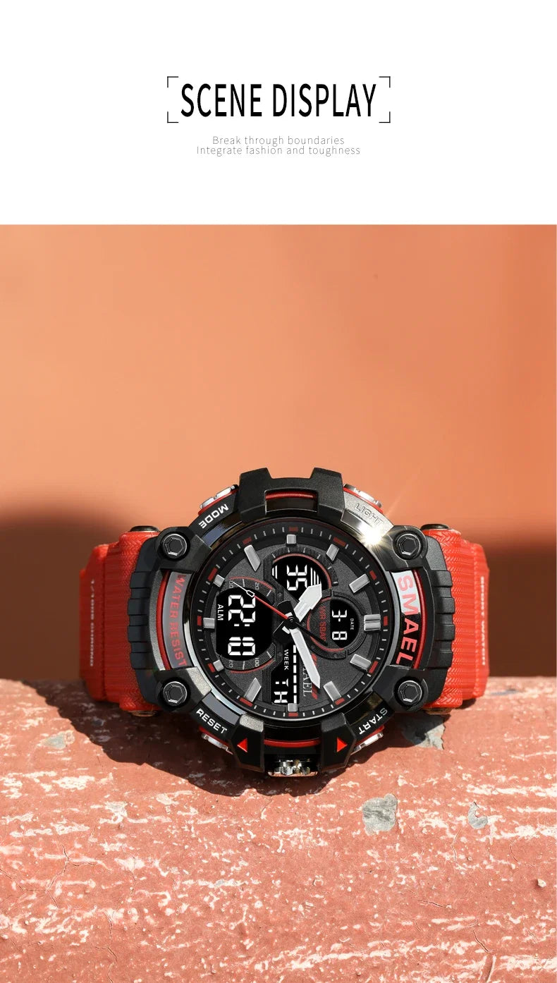 SMAEL Tactical Sports Watch