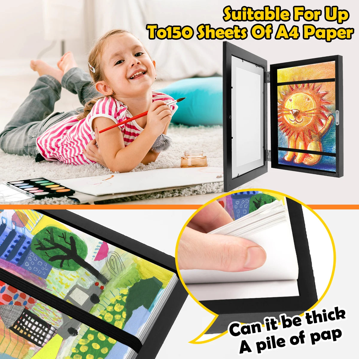 Children's Changeable Art Photo Frame