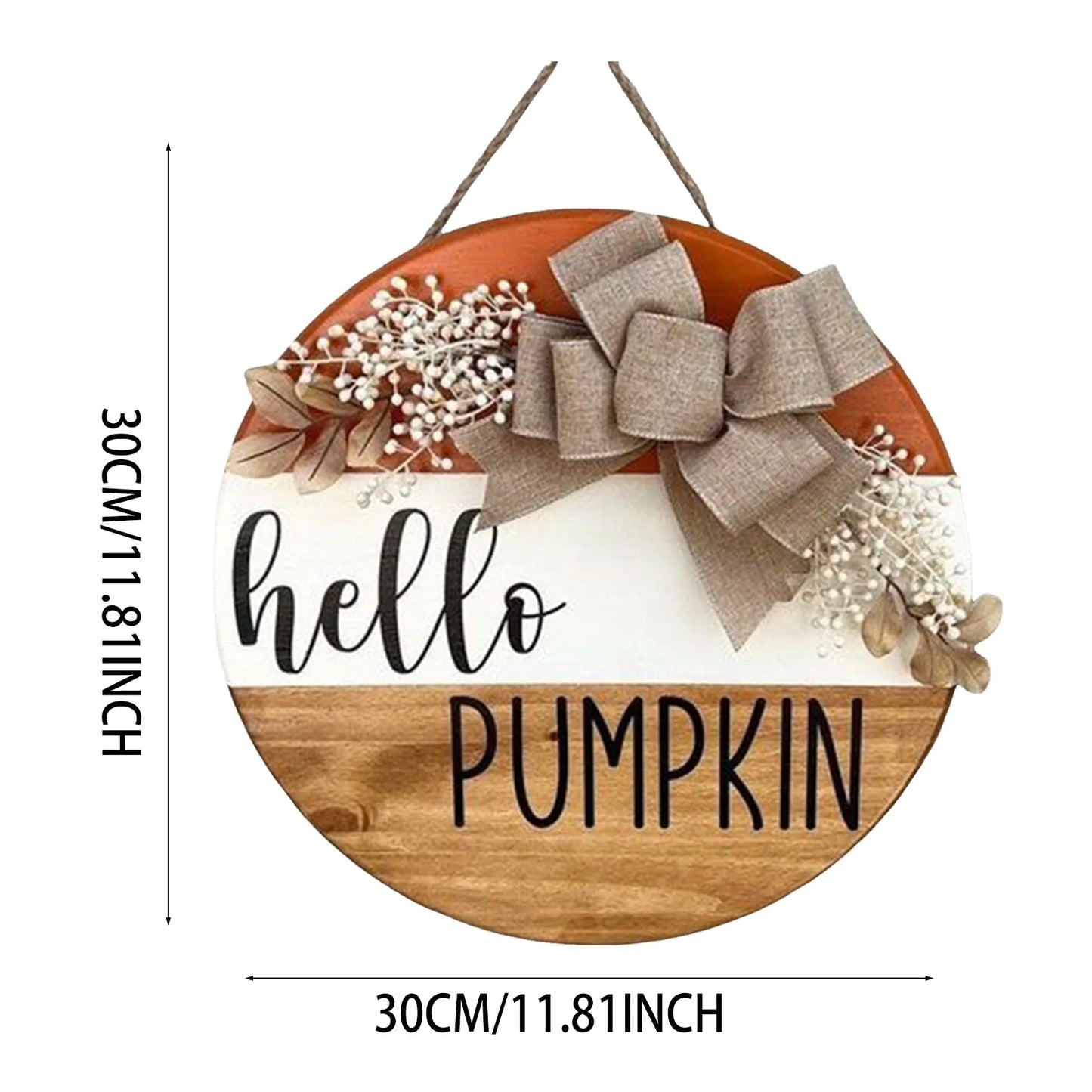 Welcome Sign- Hello Pumpkin